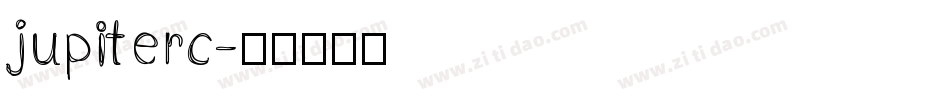 jupiterc字体转换