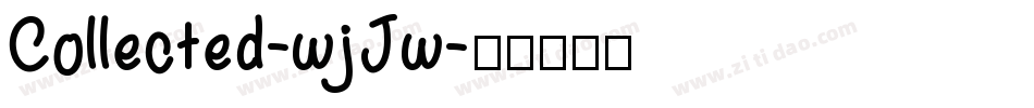 Collected-wjJw字体转换
