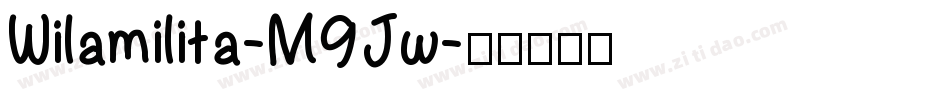 Wilamilita-M9Jw字体转换