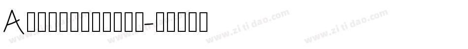 Architecture字体转换