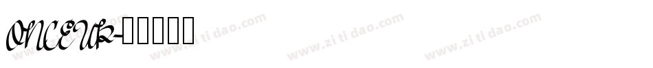 ONCEUP字体转换