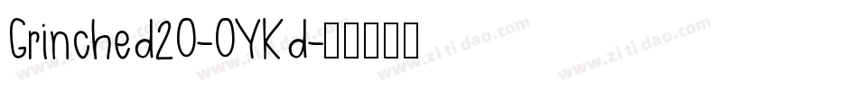 Grinched20-0YKd字体转换