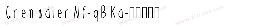 GrenadierNf-qBKd字体转换