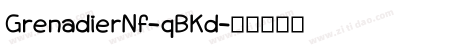 GrenadierNf-qBKd字体转换