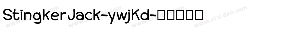 StingkerJack-ywjKd字体转换