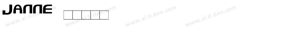 Janne字体转换