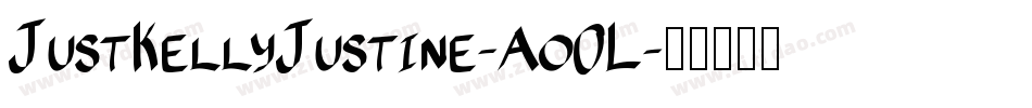 JustKellyJustine-Ao0L字体转换