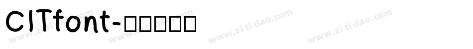 CITfont字体转换