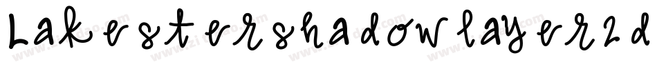 Lakestershadowlayer2demoShadow-BoKl字体转换
