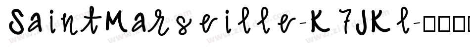 SaintMarseille-K7JKl字体转换