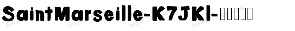 SaintMarseille-K7JKl字体转换