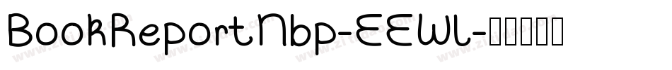 BookReportNbp-EEWl字体转换