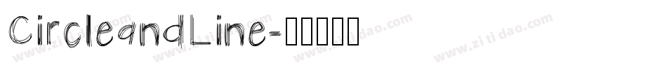CircleandLine字体转换