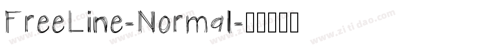 FreeLine-Normal字体转换