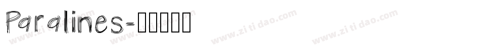Paralines字体转换