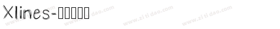 Xlines字体转换