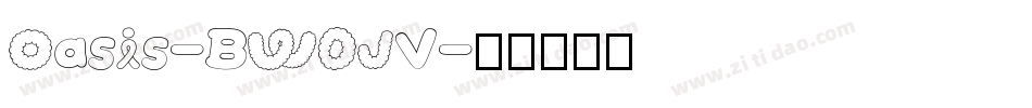 Oasis-BW0JV字体转换