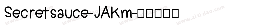 Secretsauce-JAKm字体转换