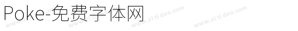 Poke字体转换