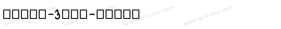 Khand-3ZKp字体转换