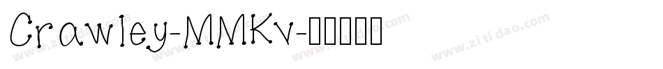 Crawley-MMKv字体转换