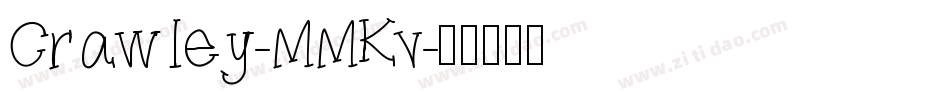 Crawley-MMKv字体转换