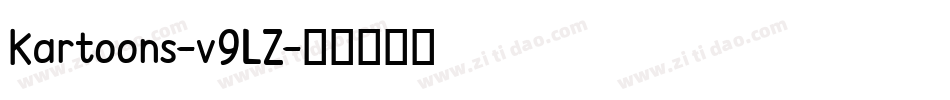 Kartoons-v9LZ字体转换
