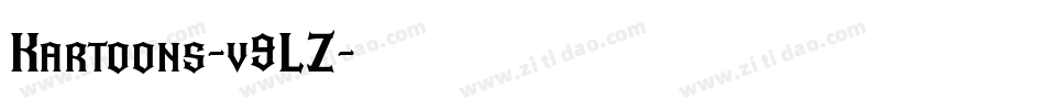 Kartoons-v9LZ字体转换