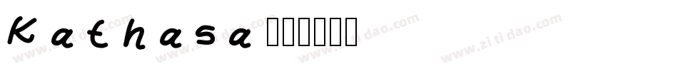 Kathasa字体转换