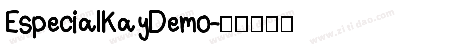 EspecialKayDemo字体转换