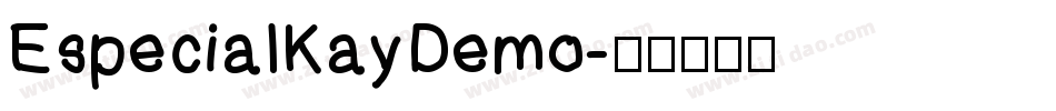 EspecialKayDemo字体转换