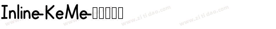 Inline-KeMe字体转换