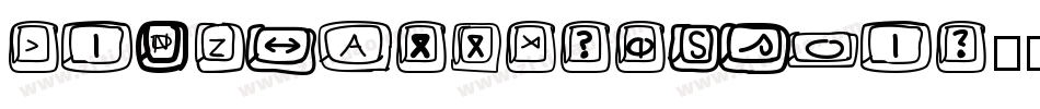 KeyboardOutline字体转换