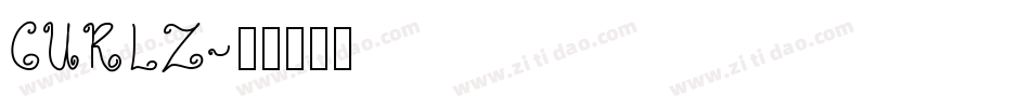 CURLZ字体转换