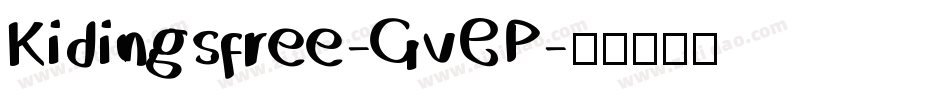 Kidingsfree-GvEP字体转换