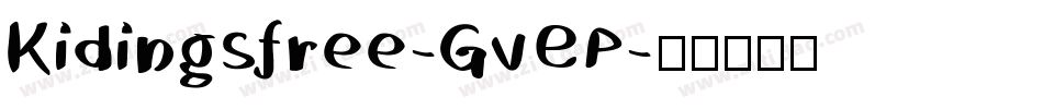 Kidingsfree-GvEP字体转换