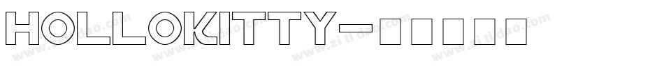 hollokitty字体转换