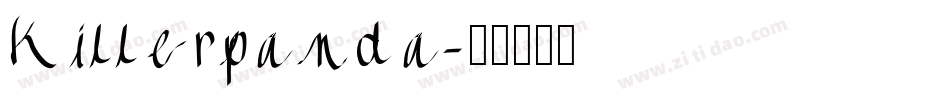 Killerpanda字体转换