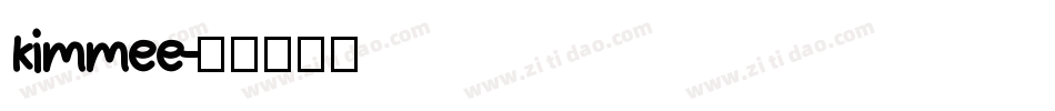 Kimmee字体转换
