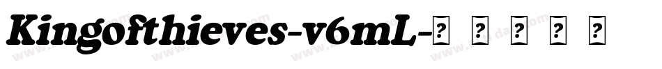 Kingofthieves-v6mL字体转换