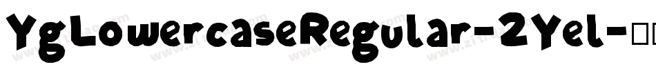 YgLowercaseRegular-2Yel字体转换