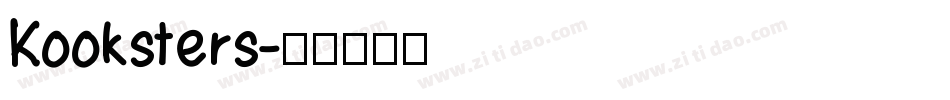 Kooksters字体转换