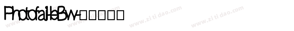 Photofail-leBw字体转换