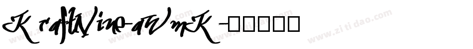 KraftNine-aWmK字体转换 KraftNine-aWmK字体转换