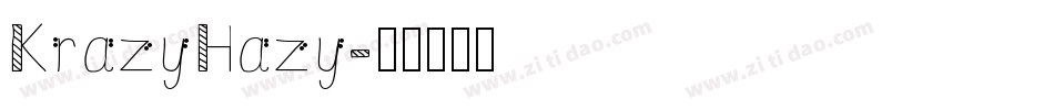 KrazyHazy字体转换