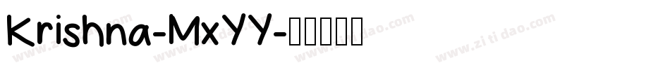 Krishna-MxYY字体转换