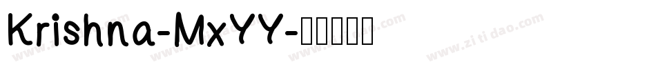 Krishna-MxYY字体转换