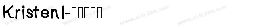 KristenI字体转换