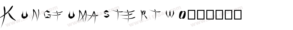 Kungfumastertwo字体转换