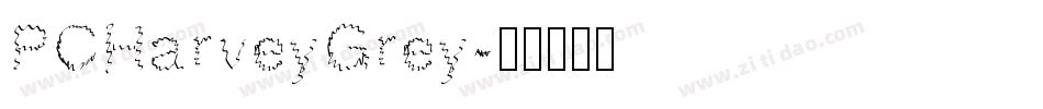 PCHarveyGrey字体转换